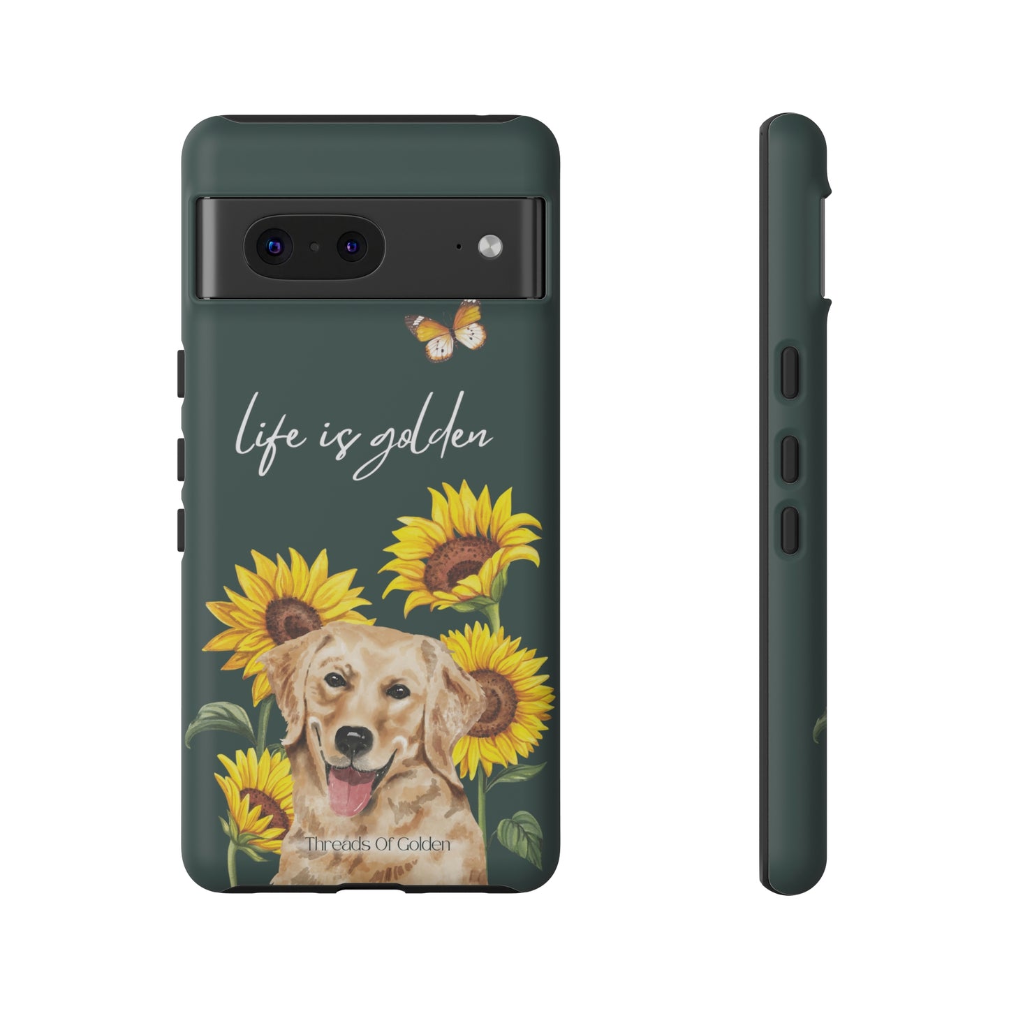 Life Is Golden Tough Phone Case