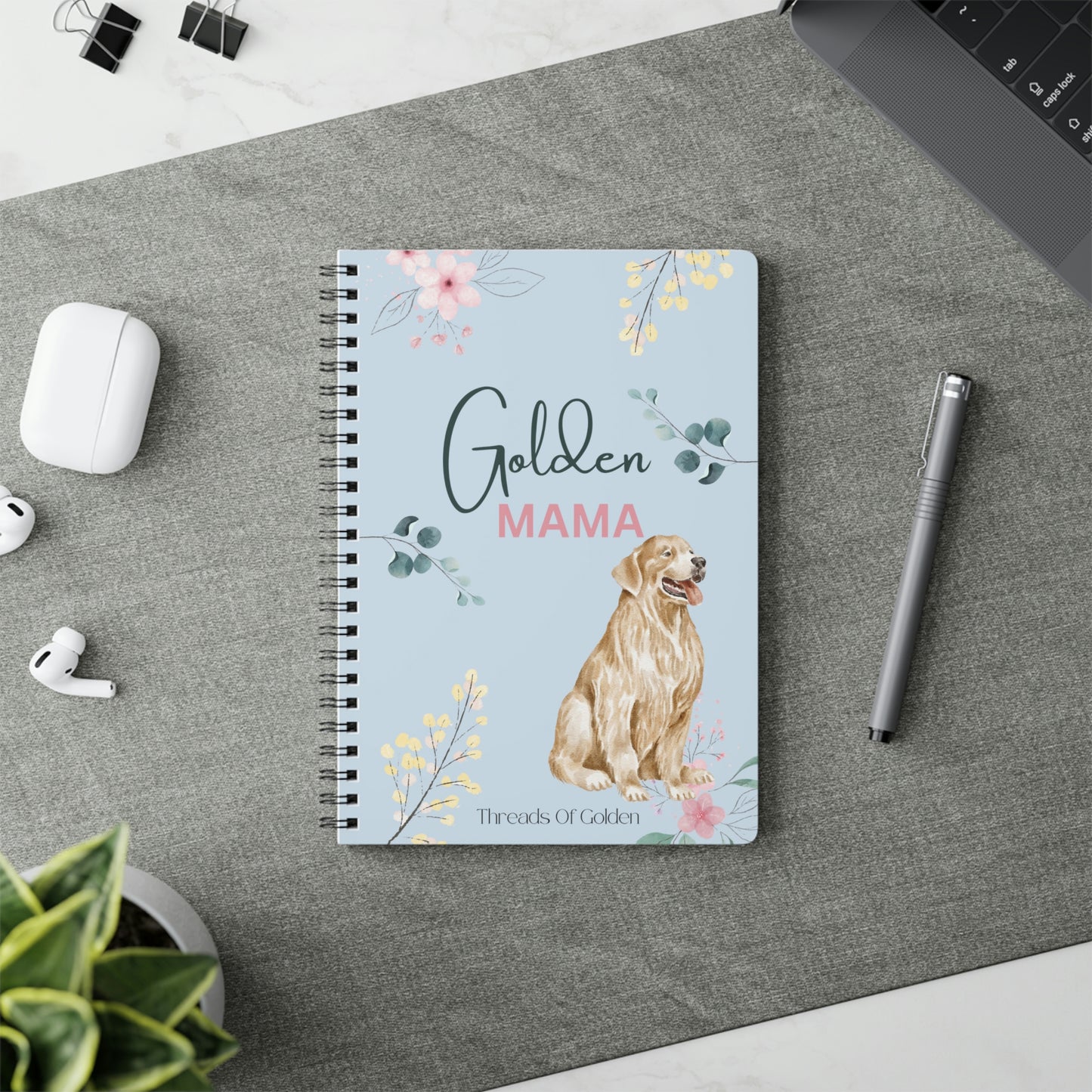 Golden Mama Notebook