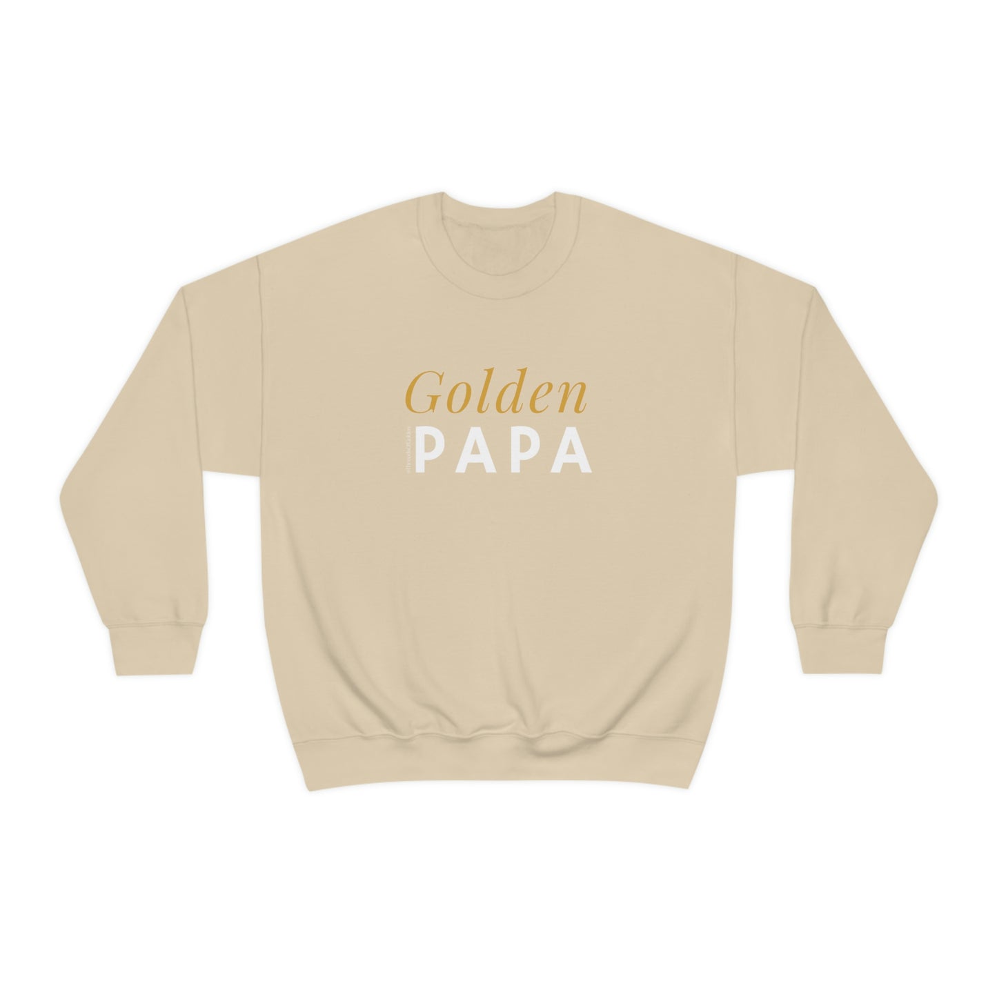 Golden Papa Unisex Crewneck Sweatshirt