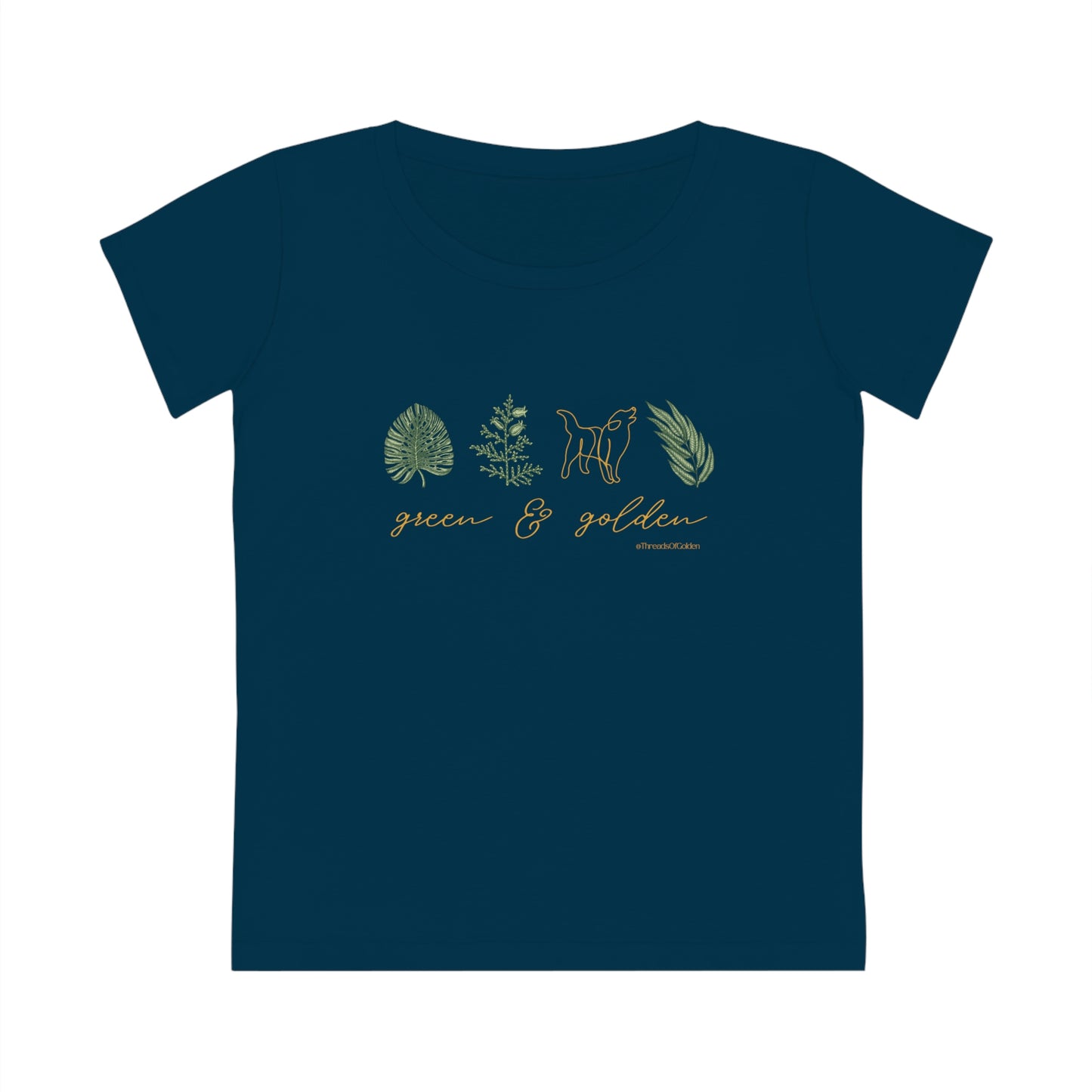 Green & Golden Women's T-shirt