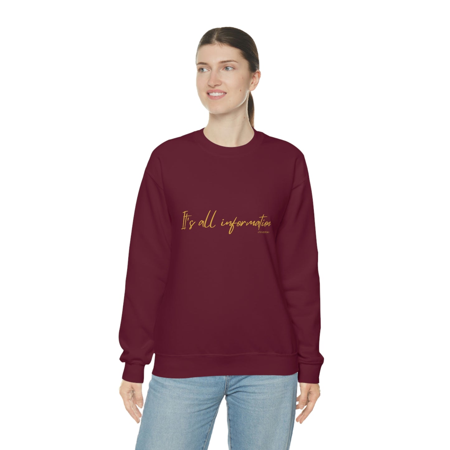 It's All Information Unisex Crewneck Sweatshirt