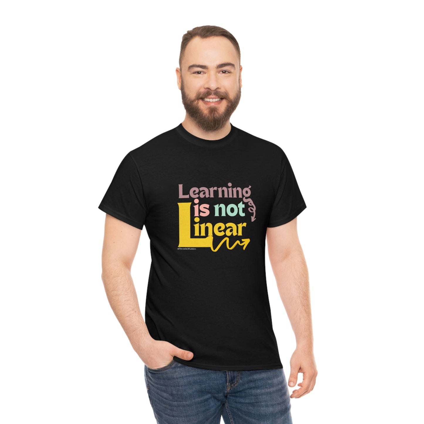 Learning Is Not Linear Unisex Tee