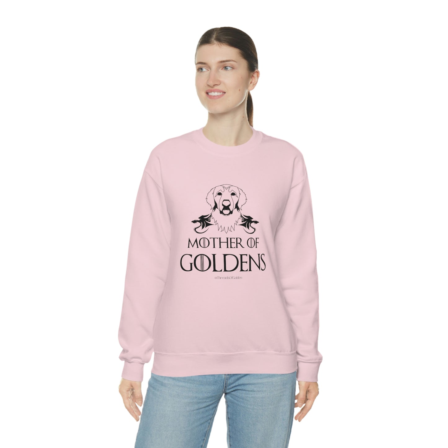 Mother Of Goldens Unisex Crewneck Sweatshirt