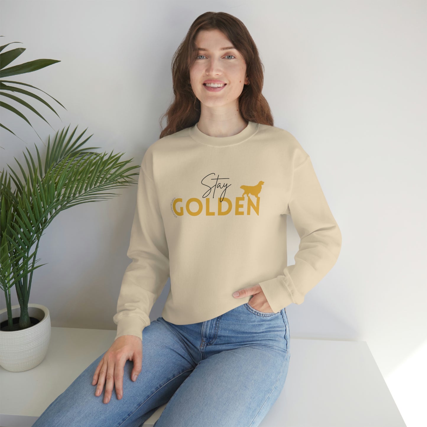Stay Golden Crewneck Sweatshirt (Europe)