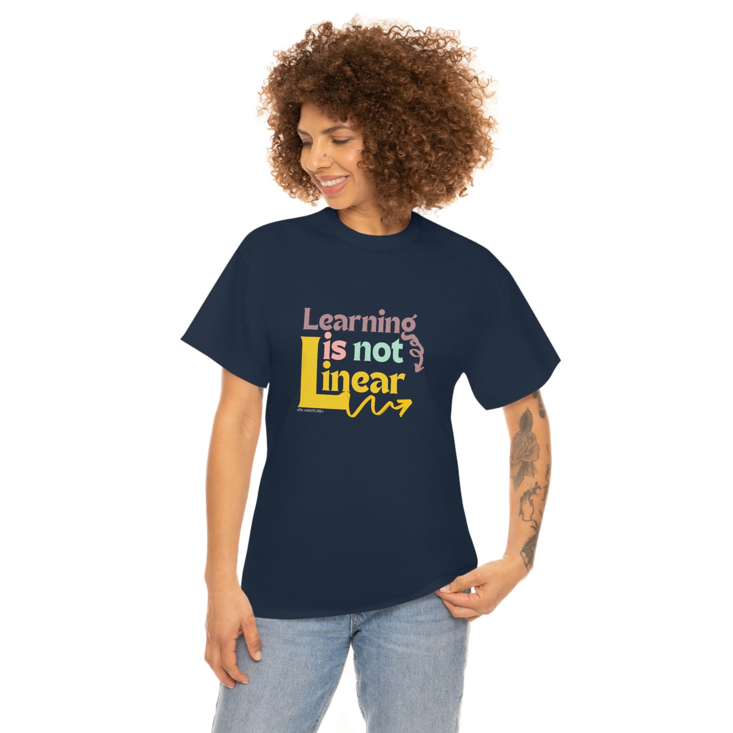 Learning Is Not Linear Unisex Tee