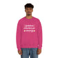 Golden Retriever Energy Crewneck Sweatshirt