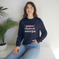Golden Retriever Energy Crewneck Sweatshirt