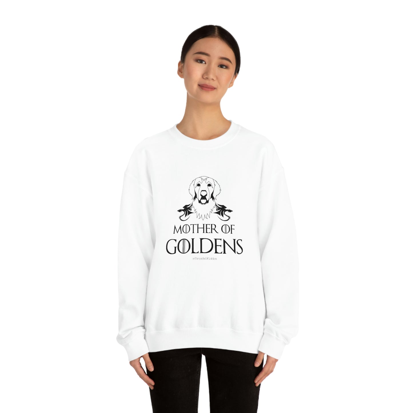 Mother Of Goldens Unisex Crewneck Sweatshirt