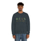 Green & Golden Unisex Crewneck Sweatshirt