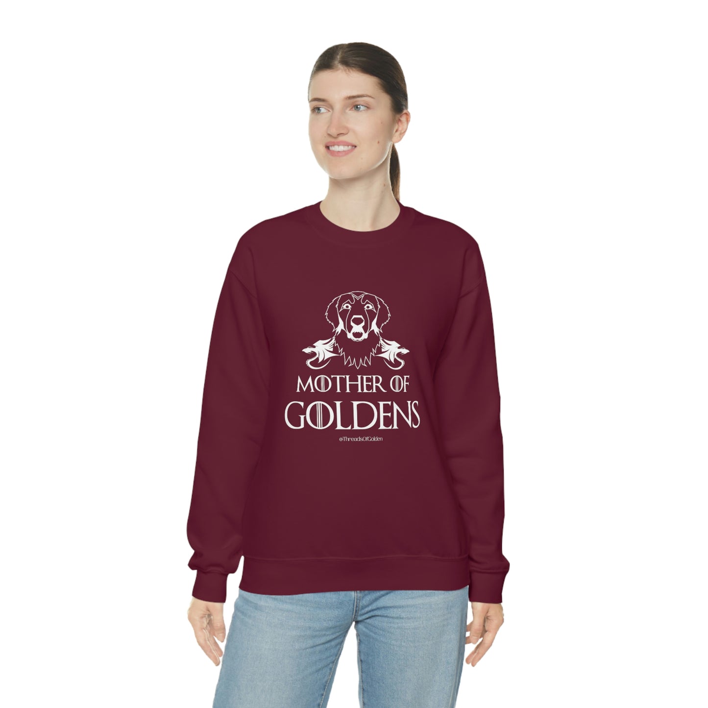 Mother Of Goldens Unisex Crewneck Sweatshirt