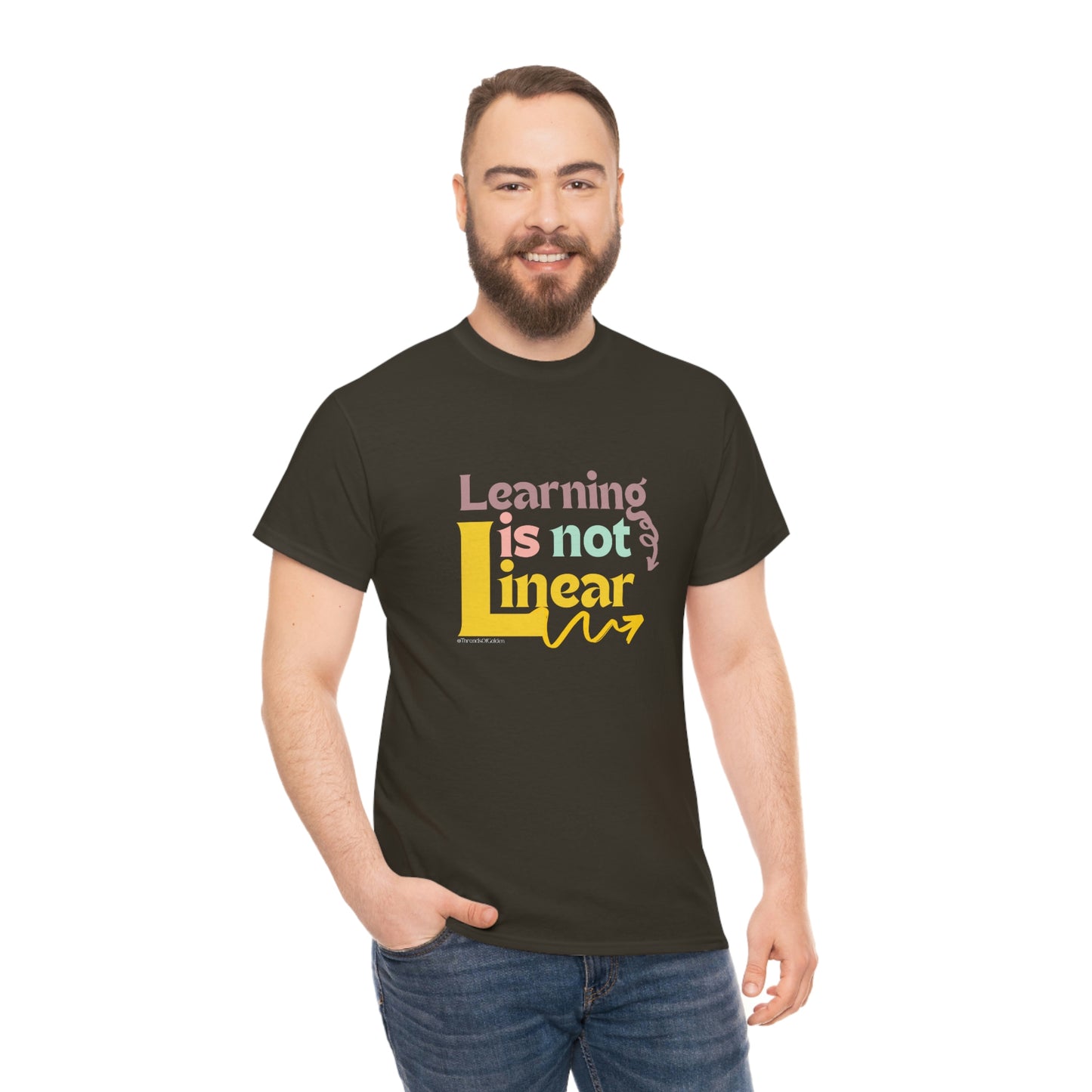 Learning Is Not Linear Unisex Tee